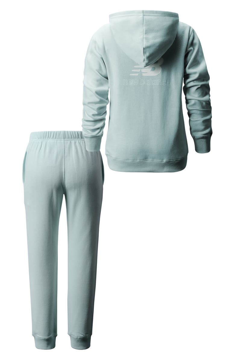 New Balance Kids' 2-Piece Hoodie & Joggers Set, Alternate, color, 