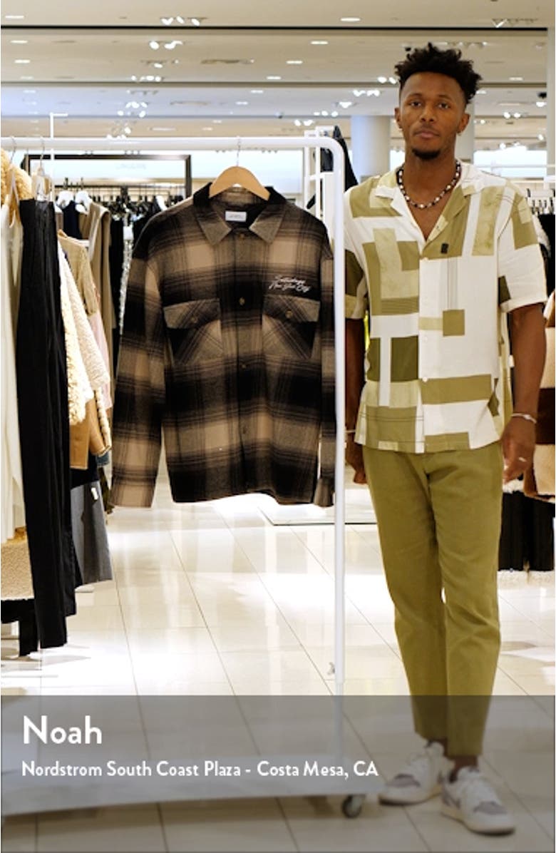 Driessen Stretch Flannel Overshirt, sales video thumbnail