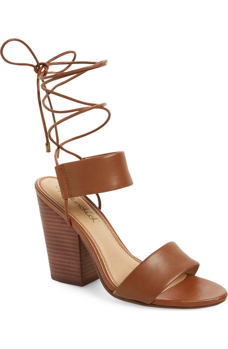 Splendid 'Kenya' Wraparound Lace Sandal, Main, color,