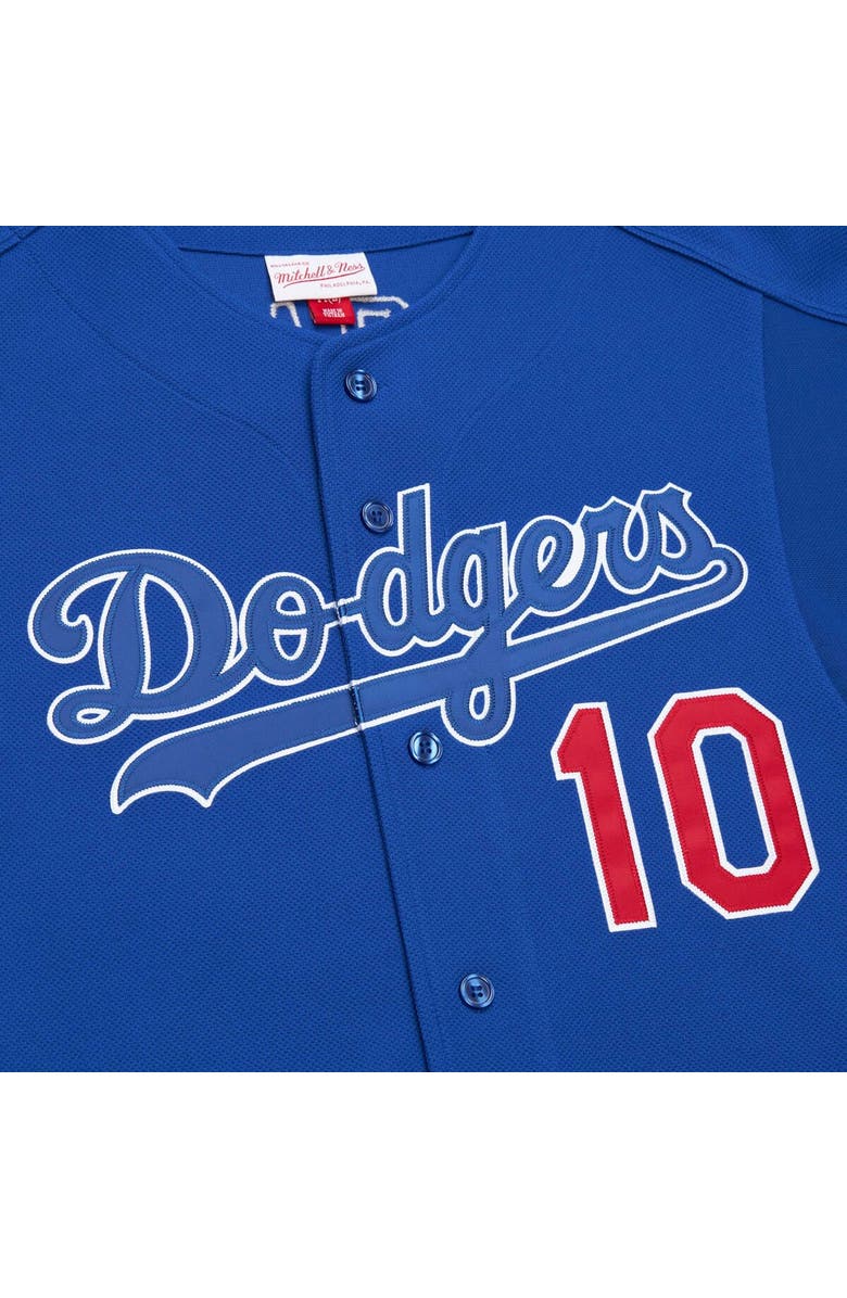 Mitchell & Ness Men's Mitchell & Ness Hideo Nomo Royal Los Angeles Dodgers Cooperstown Collection 2004 Batting Practice Jersey, Alternate, color, 