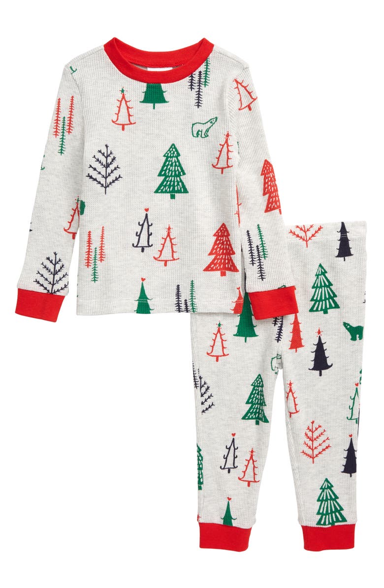 Nordstrom Thermal Fitted Two-Piece Pajamas, Main, color,