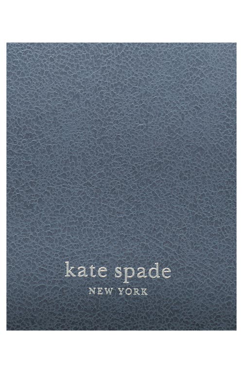 Kate Spade New York Grace Glazed Leather Shoulder Bag In Gray