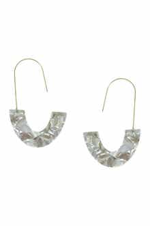 OLIVIA WELLES Tabby Multi-Color 76mm Hoop Earrings