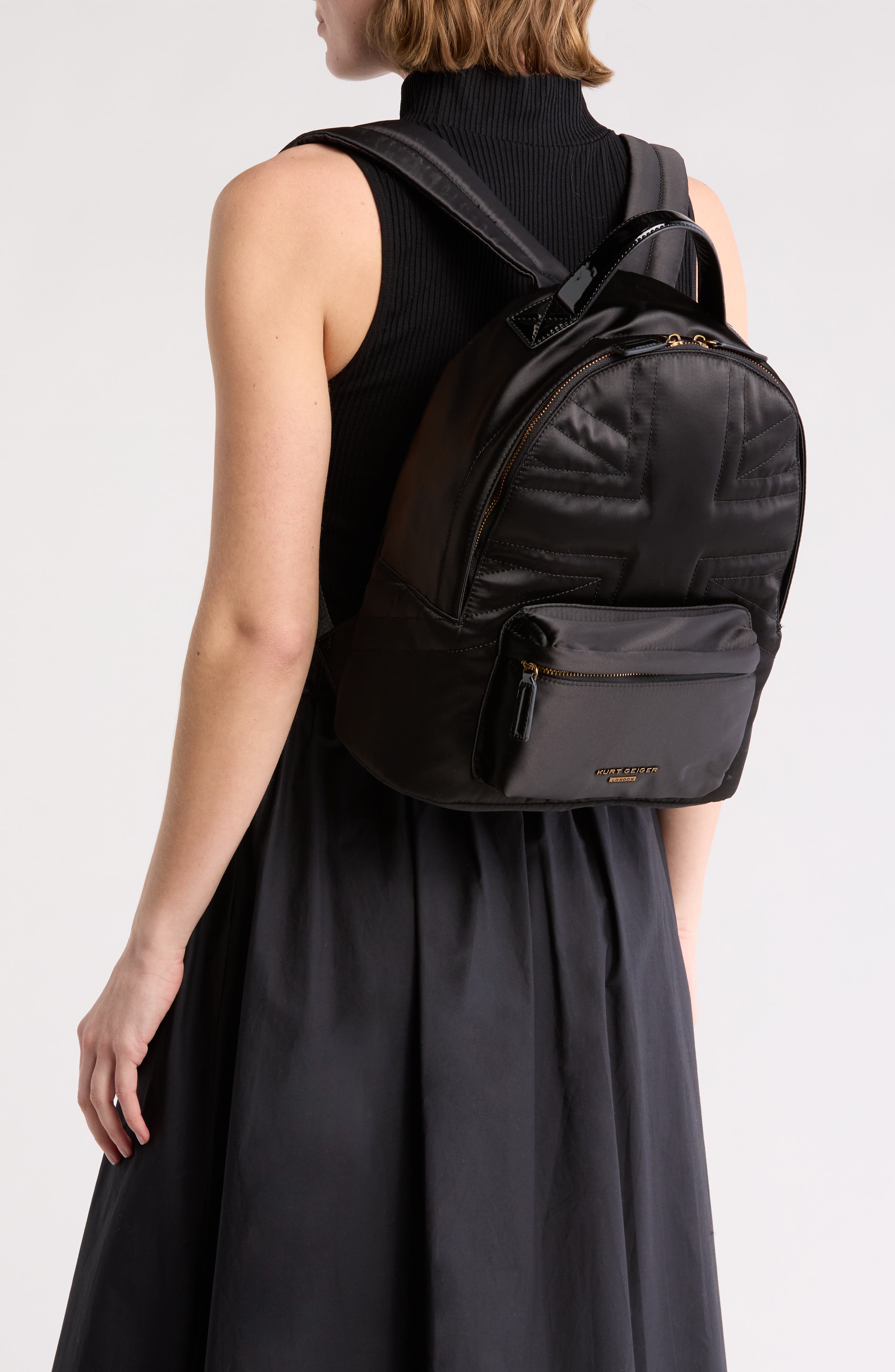 Kurt Geiger London Recycled Union Jack Backpack, Alternate, color, 