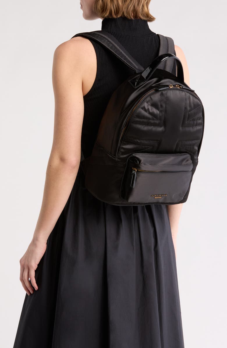 Kurt Geiger London Recycled Union Jack Backpack, Alternate, color,