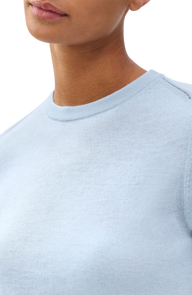 rag & bone Adeline Short Sleeve Cashmere Sweater, Alternate, color,