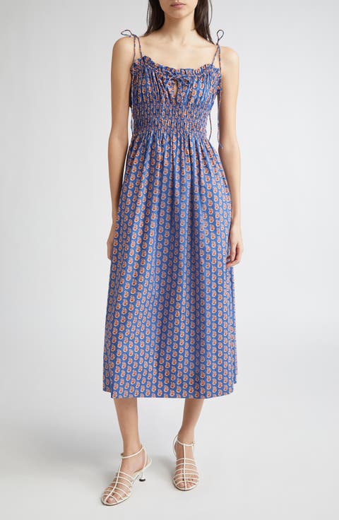 Rhoda Organic Cotton Poplin Sundress