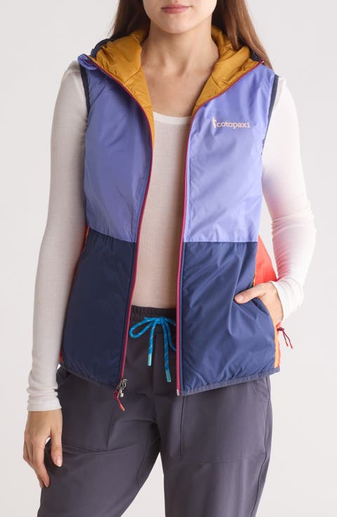 Teca Calido Reversible Taffeta Hooded Vest