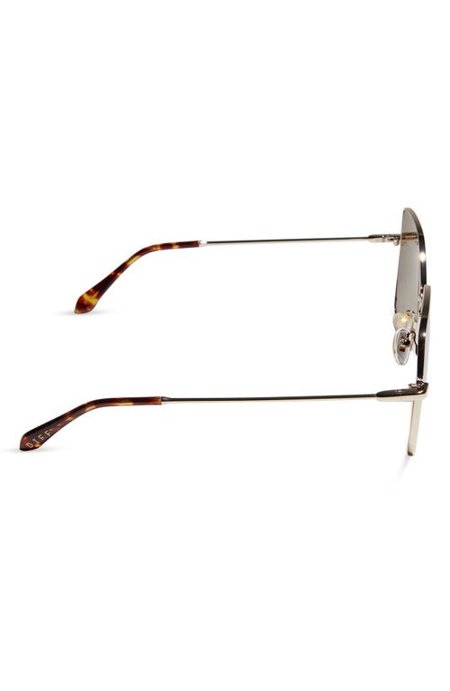 Diff 55mm Iris Butterfly Sunglasses In Gold