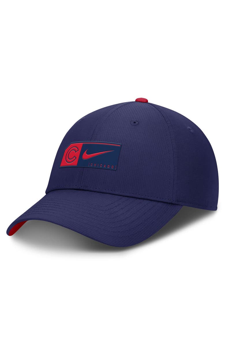 Nike Men's Nike Royal Chicago Cubs Club Primetime Adjustable Hat, Main, color, 