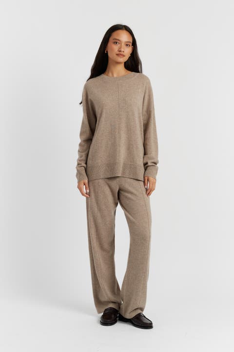 Wool-Cashmere Slouchy Sweater
