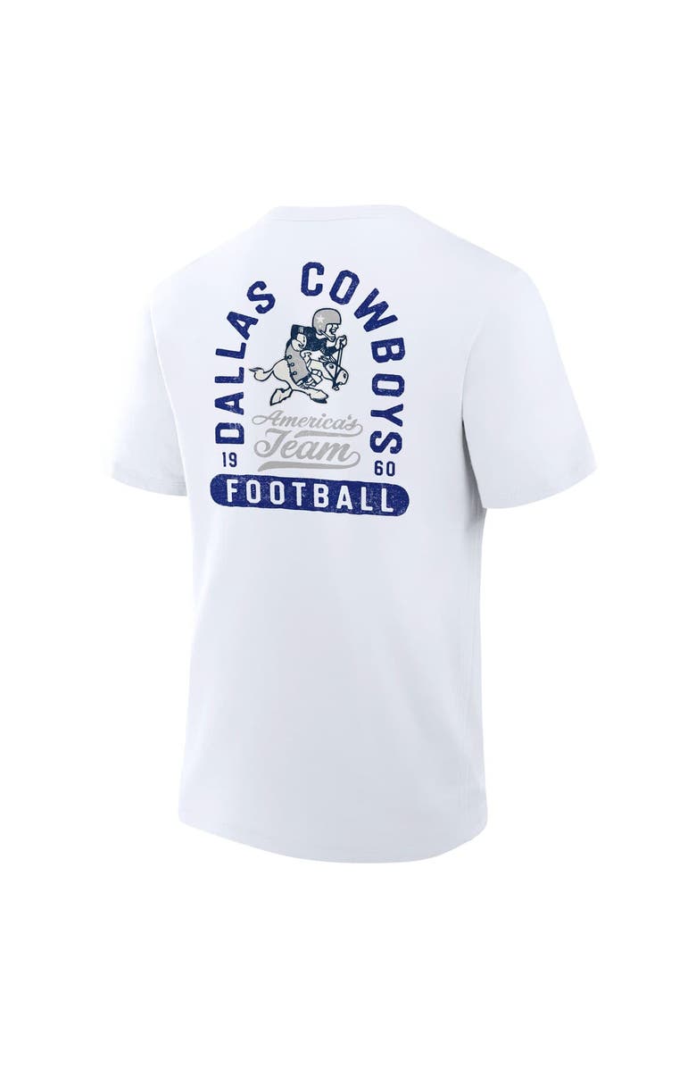 FANATICS Men's Fanatics White Dallas Cowboys Fluid Motion Legacy T-Shirt, Alternate, color,