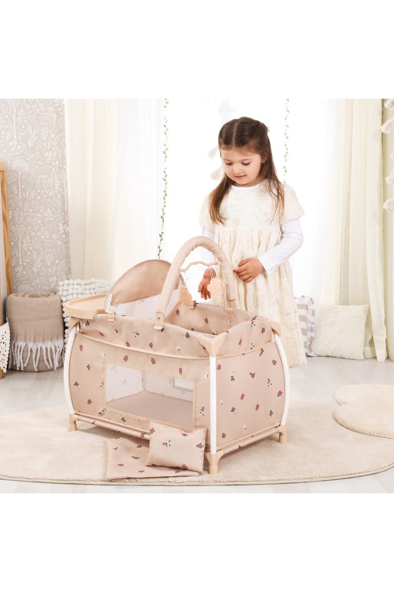 Doll Multi-Bed Care Center Fits 18" Dolls, Ages 3+, Alternate, color, Multicolored