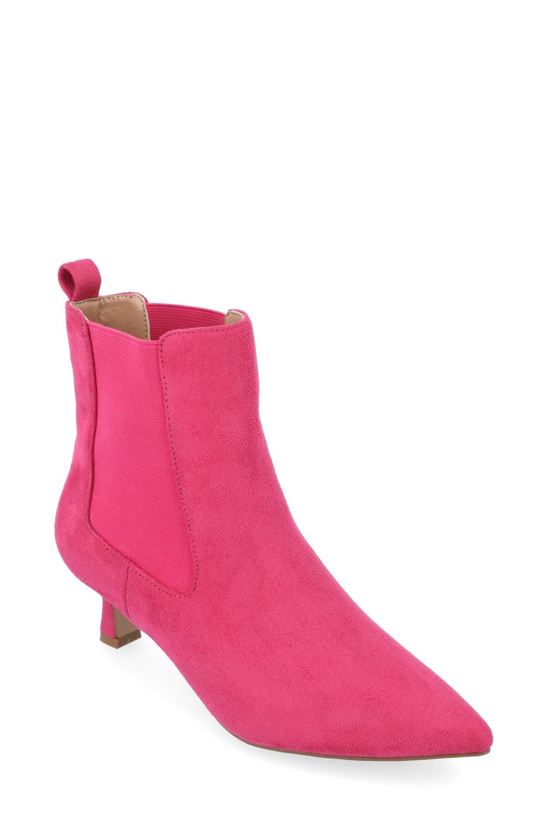 Pointed-Toe Vegan Leather Bootie video