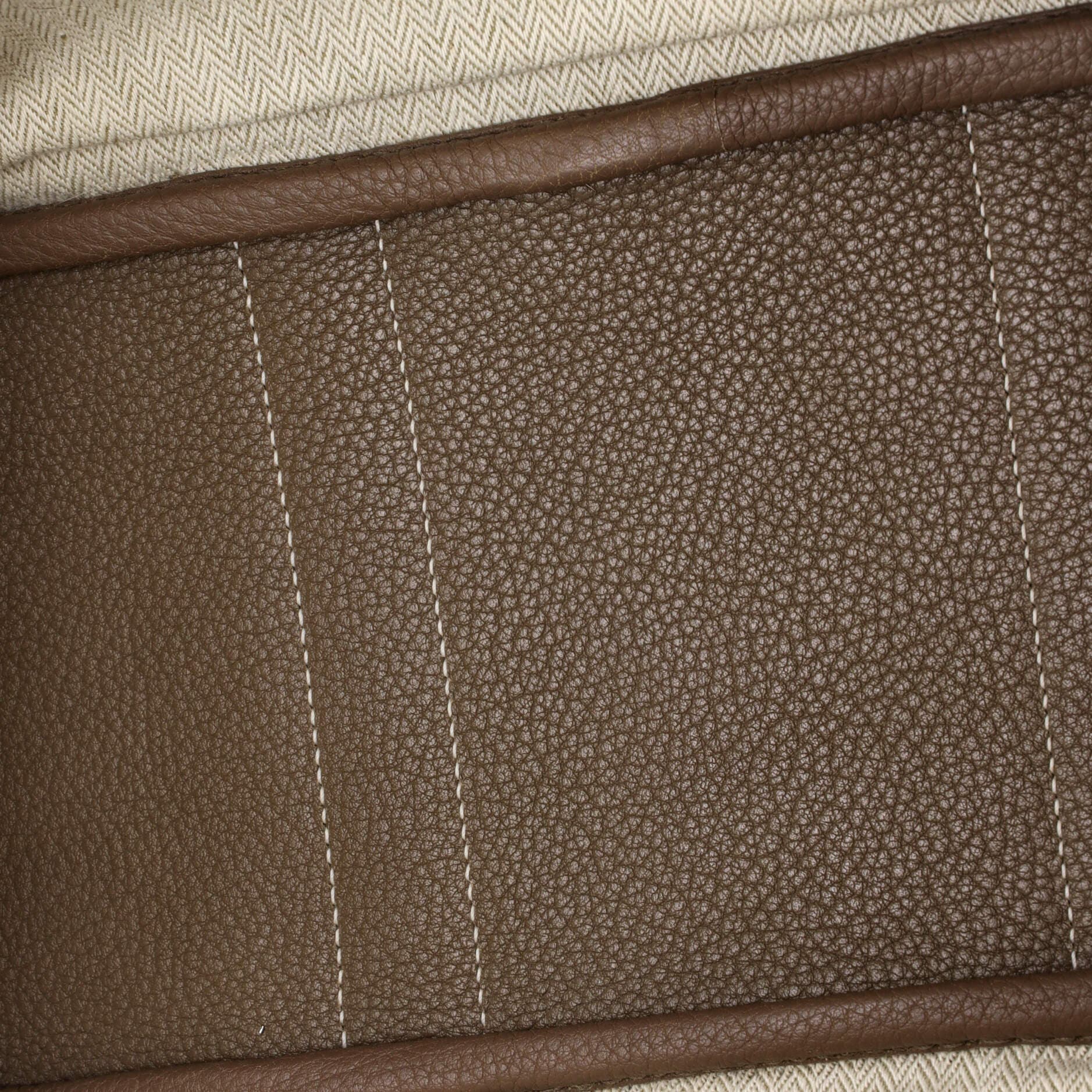 Pre-Owned Hermes Garden Party Tote Leather 30, Alternate, color, Etoupe