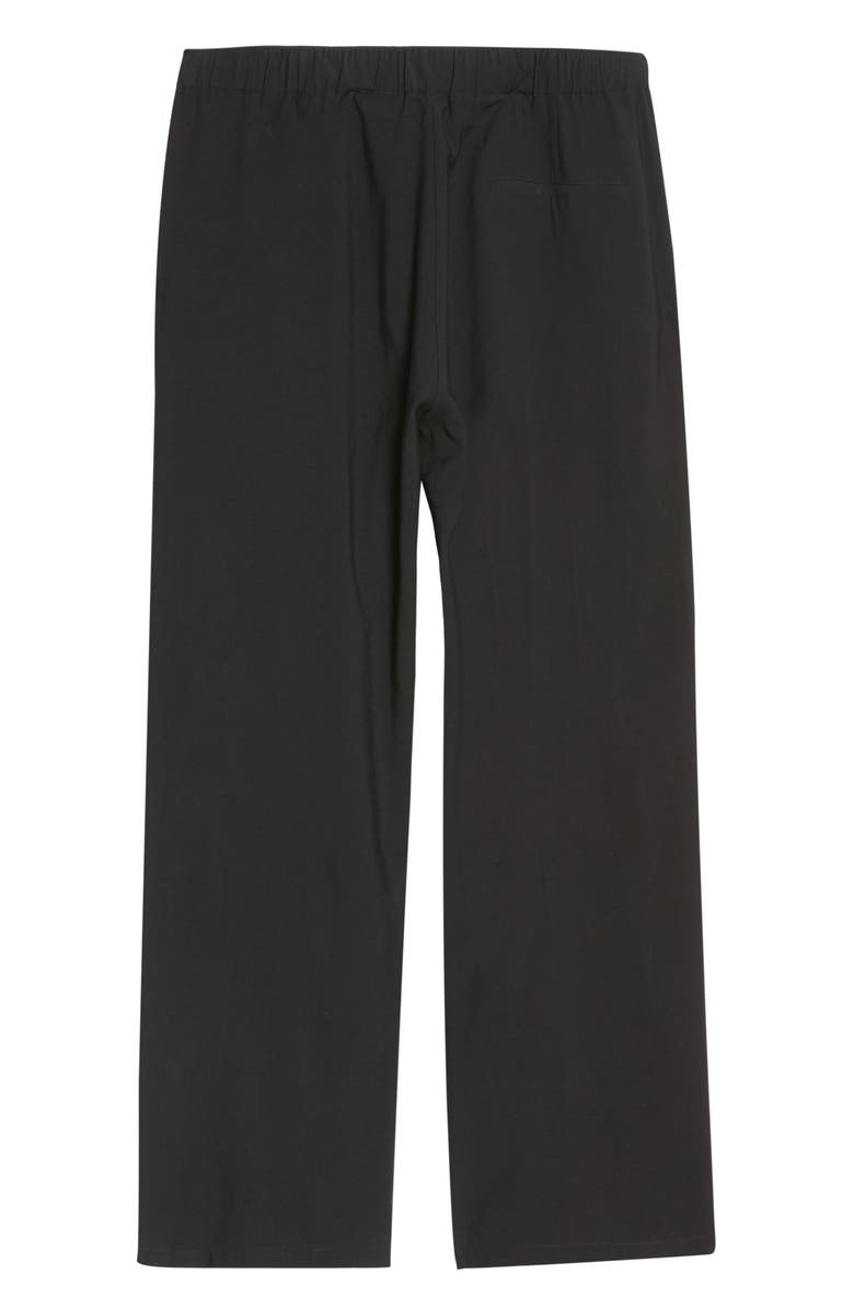 Standards & Practices High Waist Wide Leg Pants, Alternate, color, Black