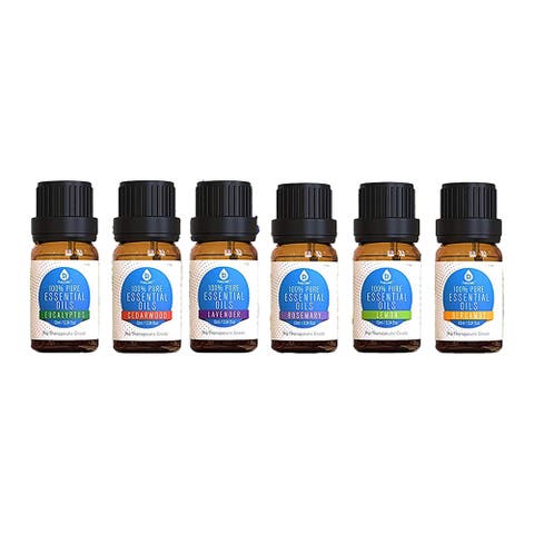 6 Pack of 100% Pure Essential Aromatherapy Oils