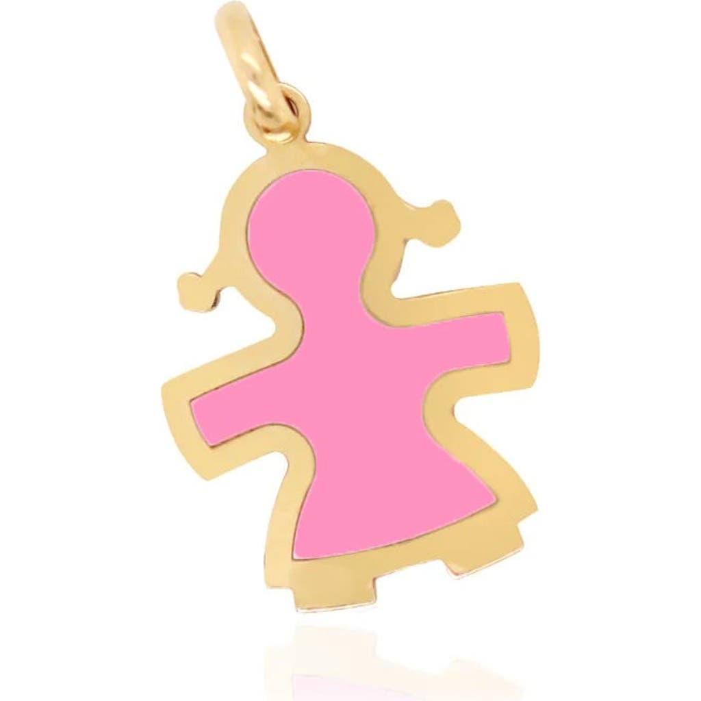 The Lovery Fine Jewelry Bubblegum Pink Girl Charm