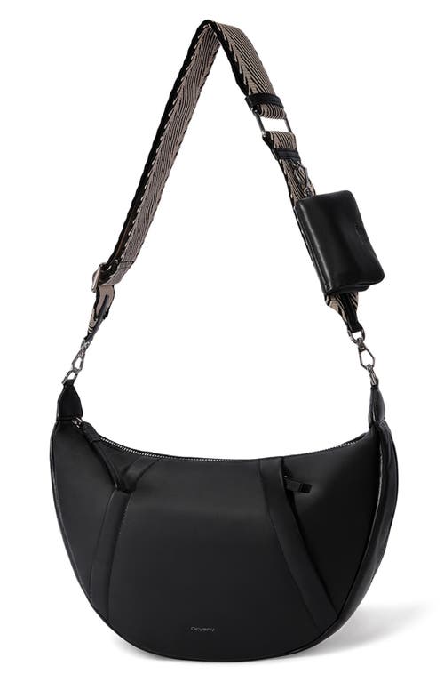 Oryany Leather Crossbody Bag In Black