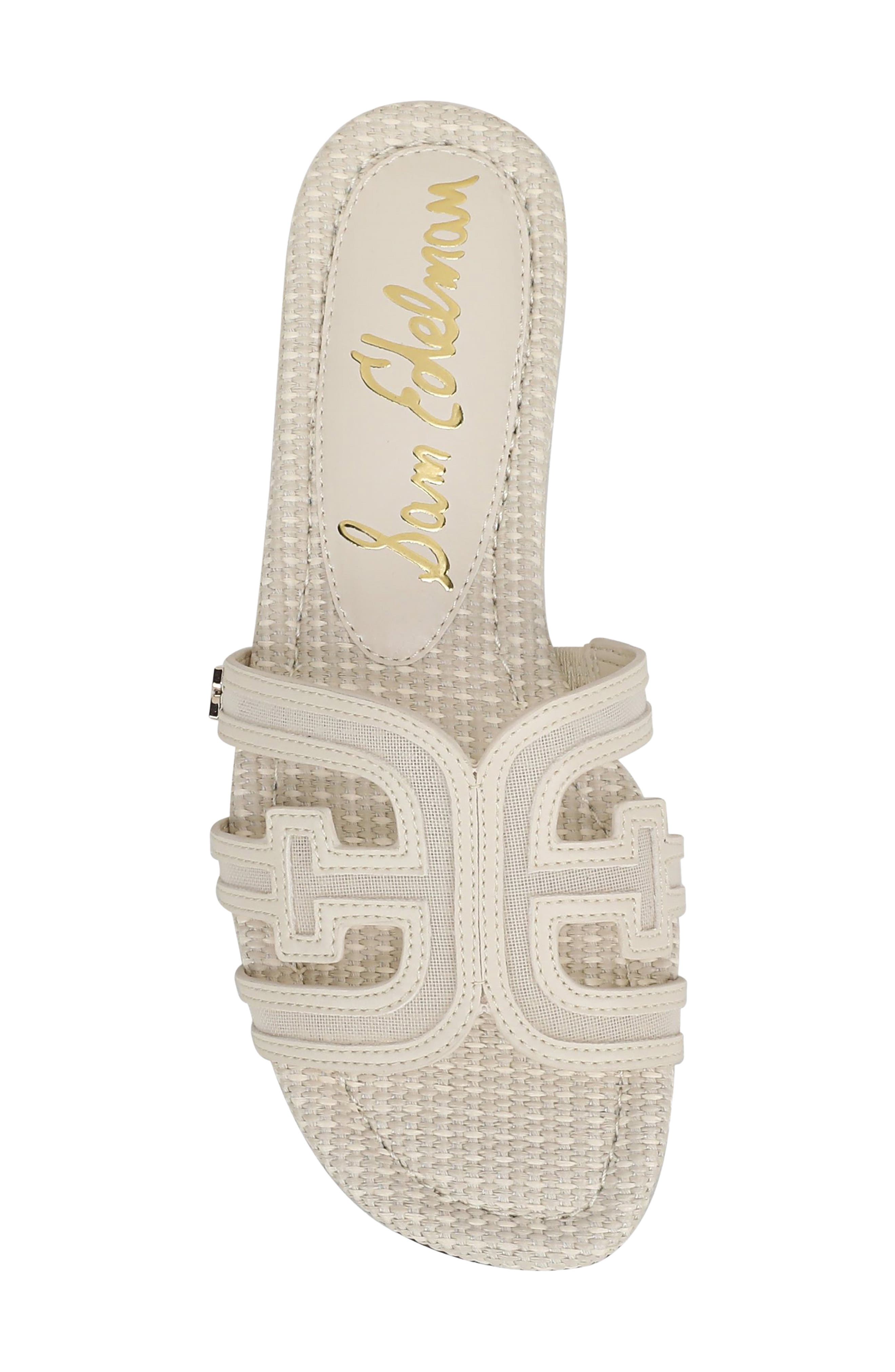 Bay Mesh Slide Sandal, Alternate, color, MODERN IVORY