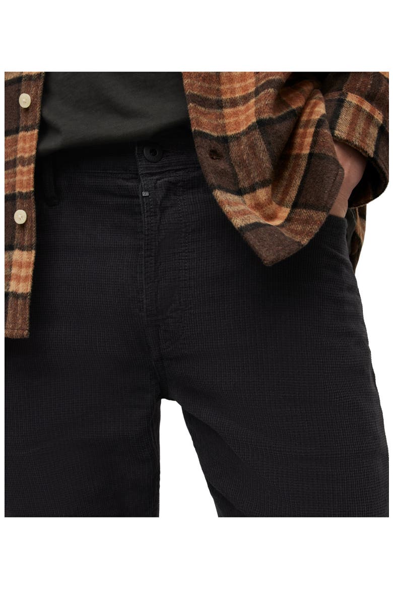 Jack Crop Tapered Corduroy Jeans, Alternate, color, WASHED BLACK