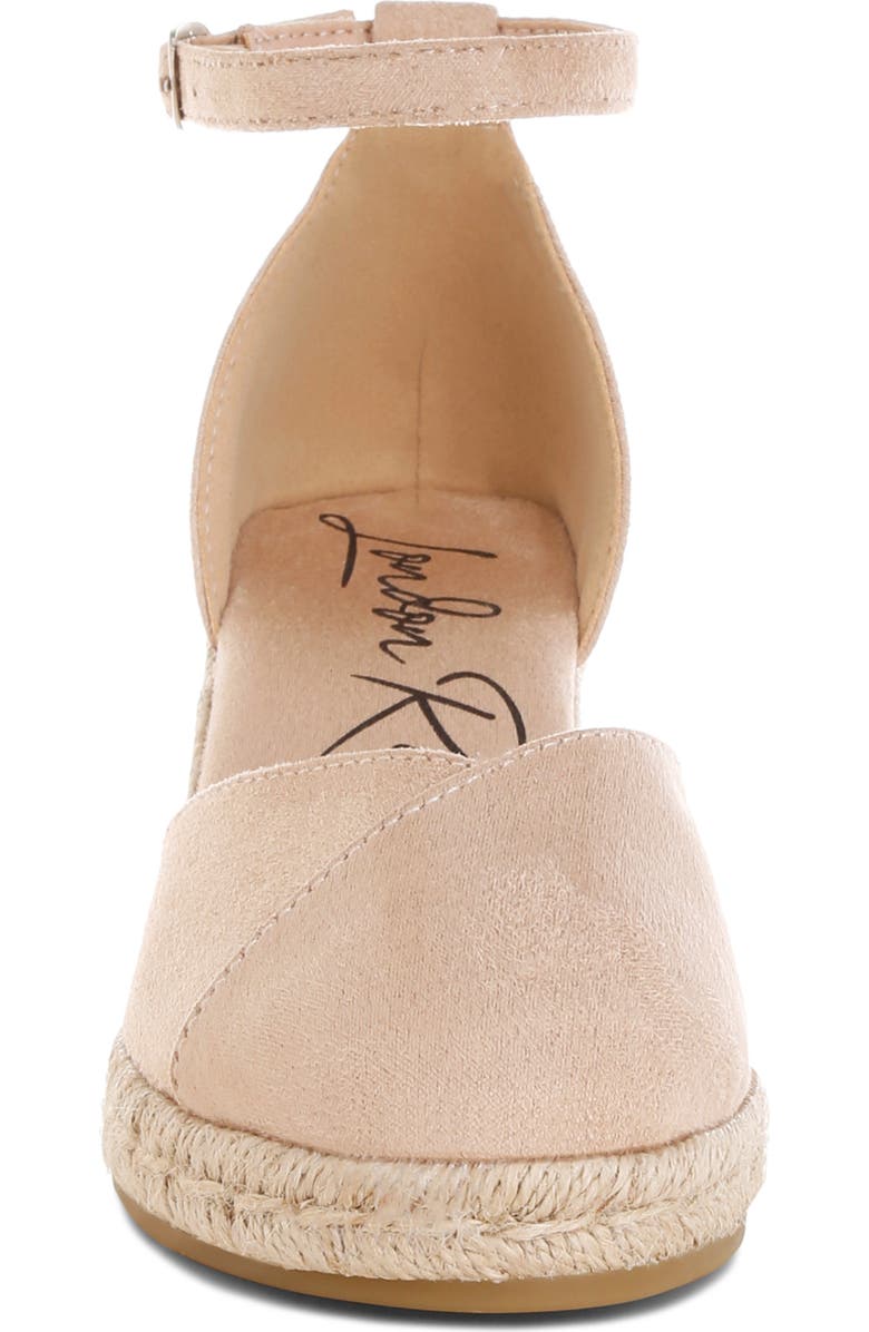 LONDON RAG Sorcruz Espadrille Platform Wedge Pump, Alternate, color, Beige
