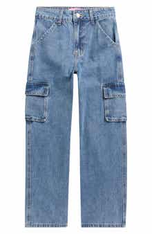 GOGO STAR Kids' Wide Leg Cargo Pants