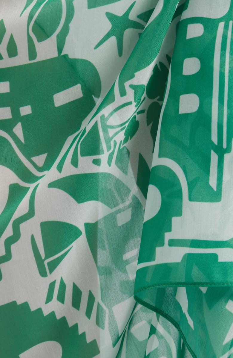 Treasure & Bond Vacay Ready Pareo, Alternate, color, Green