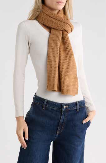 Waffle Knit Scarf