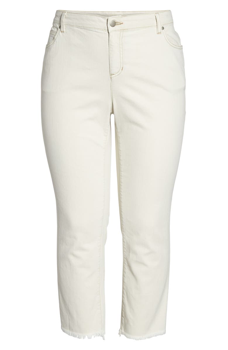 Eileen Fisher Stretch Organic Denim Crop Jeans, Alternate, color,