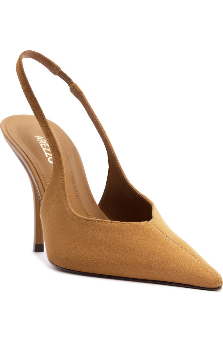 Arezzo Catherine Slingback Pointed Toe Pump, Main, color, Stracci