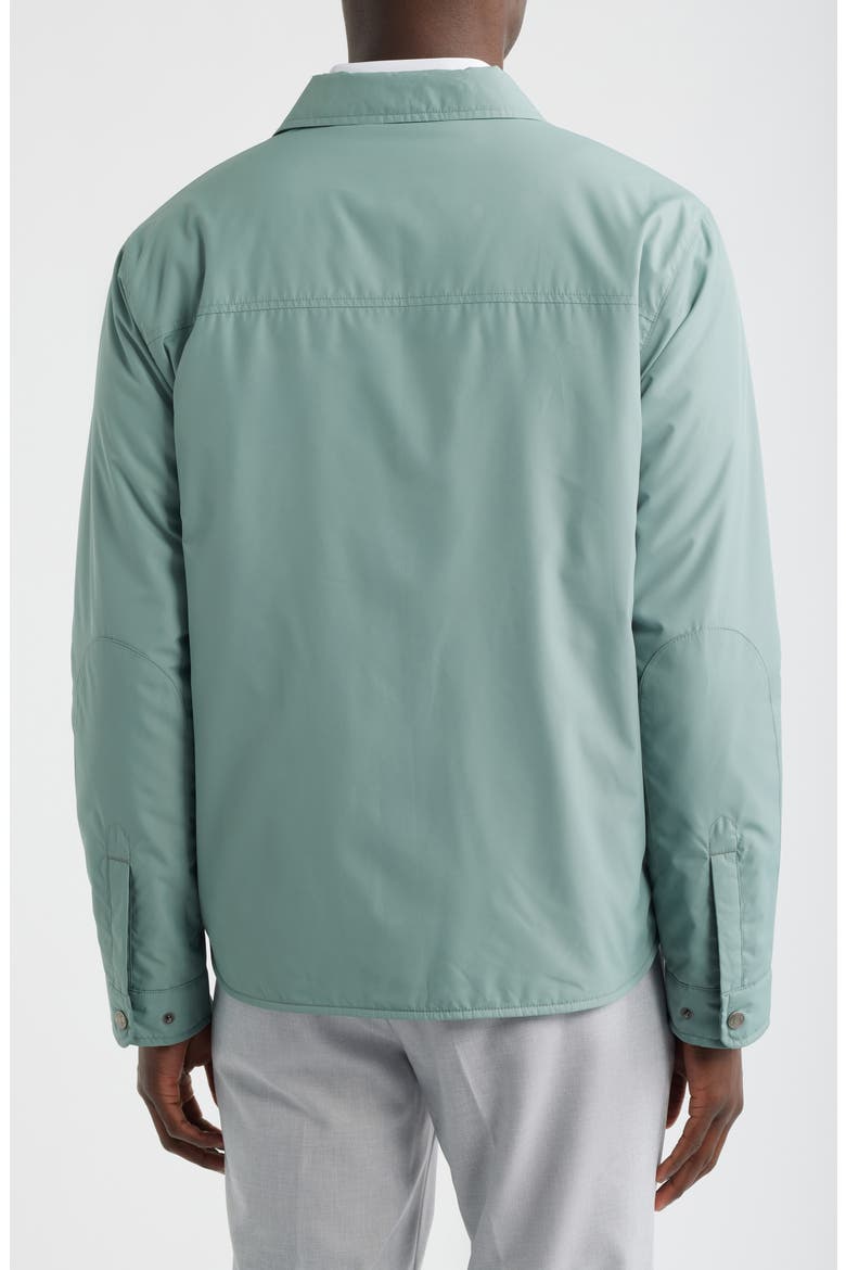 Brighton Water Resistant Snap Front Shirt Jacket, Alternate, color, WILLOW