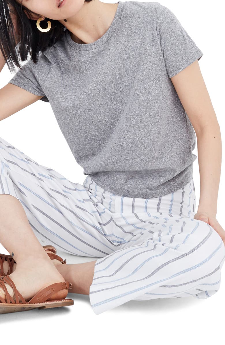 Madewell Knot Back T-Shirt, Main, color, 