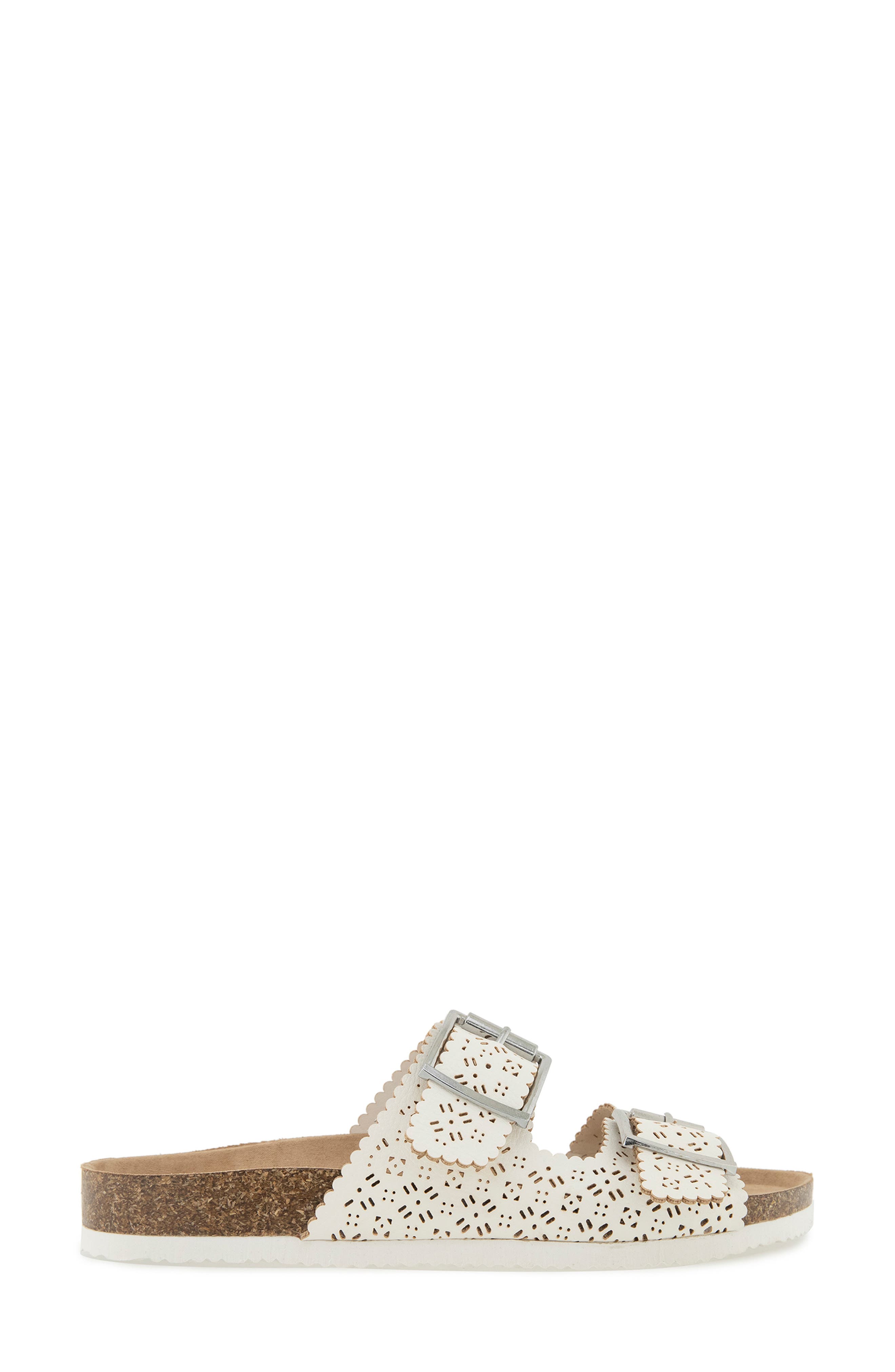 UNIONBAY Milano Slide Sandal, Alternate, color, White