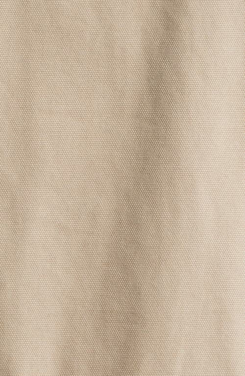 Dickies Hilham Hooded Canvas Jacket In Nude