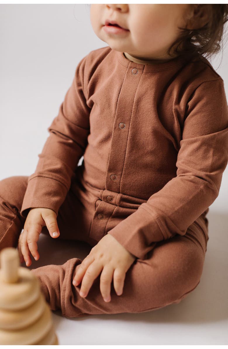 Pehr Essential Organic Cotton Romper, Alternate, color, 