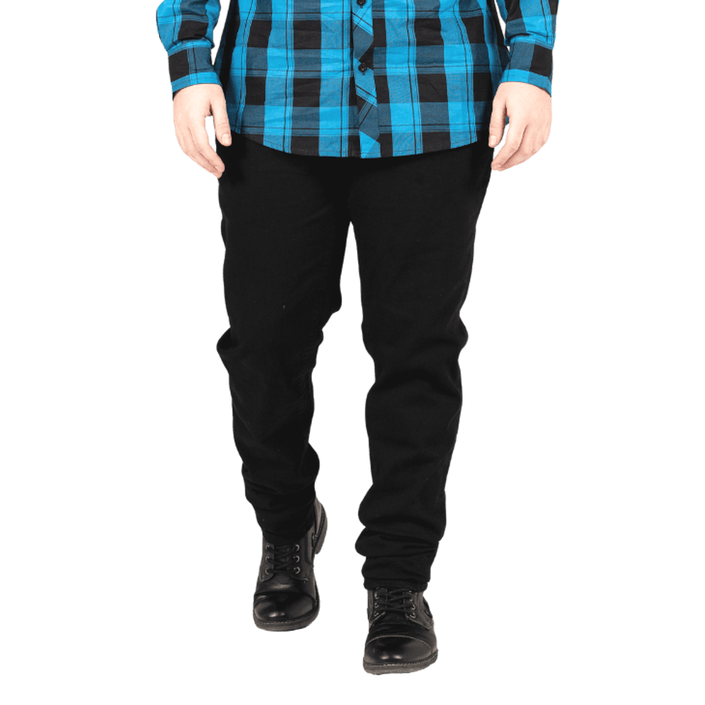 Dapper Boi Slim Black Jeans In Black