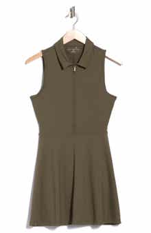 Move Half-Zip Sleeveless Dress