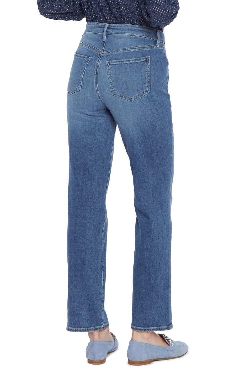 NYDJ High Waist Ankle Relaxed Straight Leg Jeans, Alternate, color, 