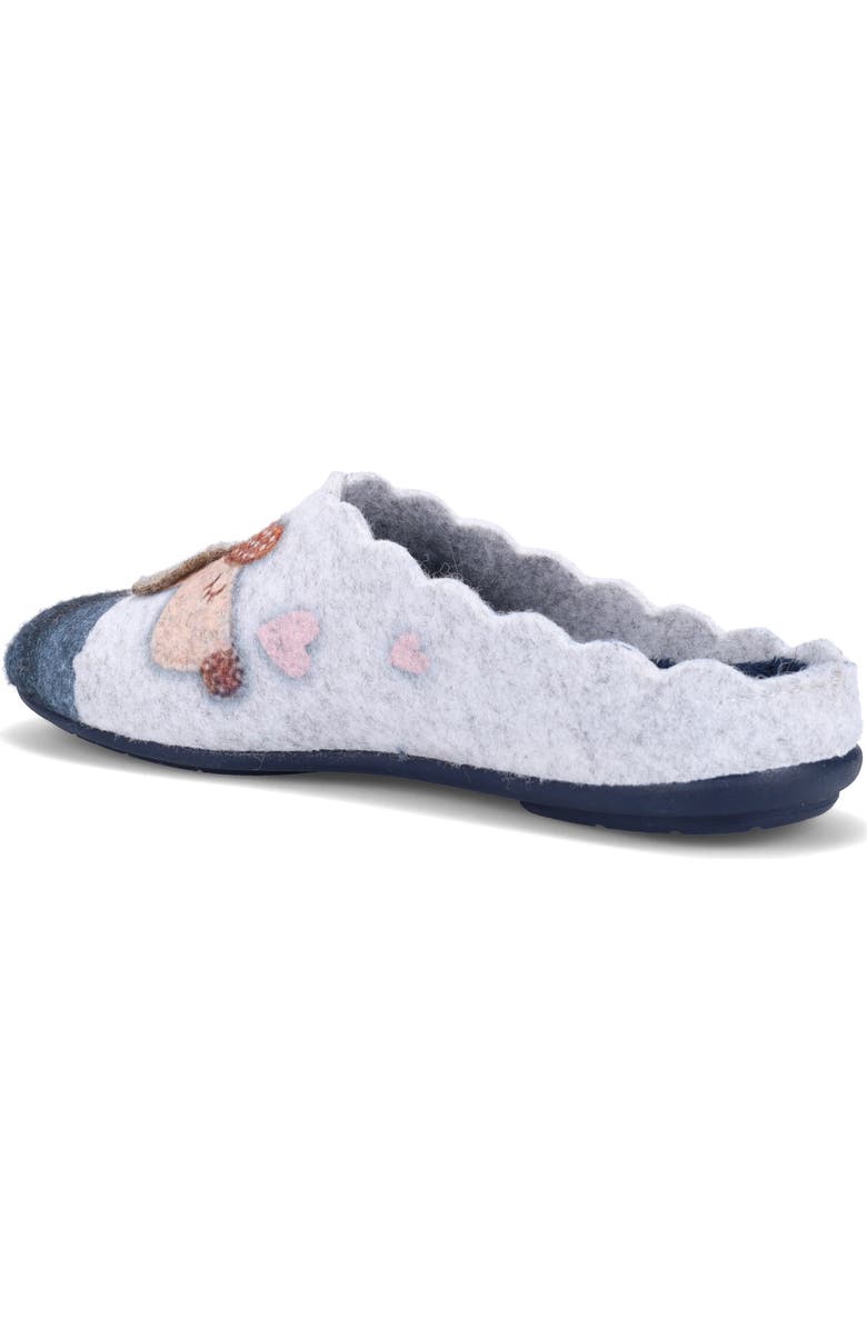Ron White Lupin Wool Felt Slipper, Alternate, color, Denim