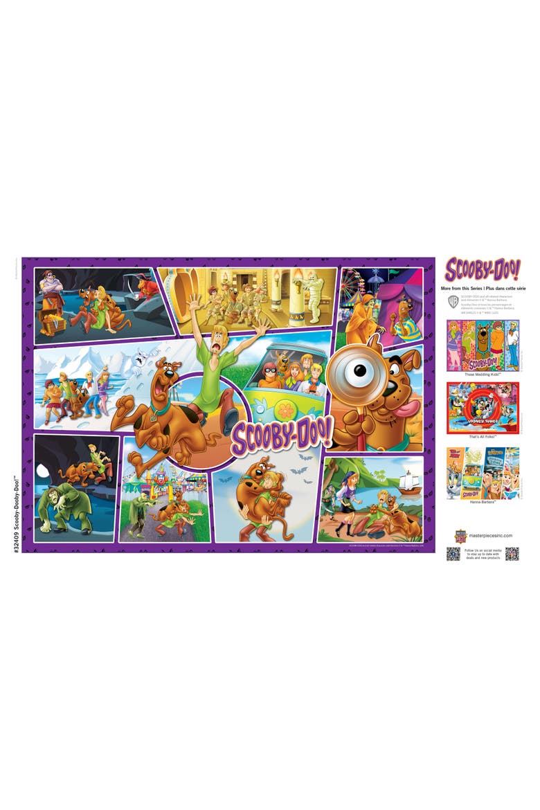 Scooby-Doo! Collage 500 Piece Puzzle, Alternate, color, Multicolor