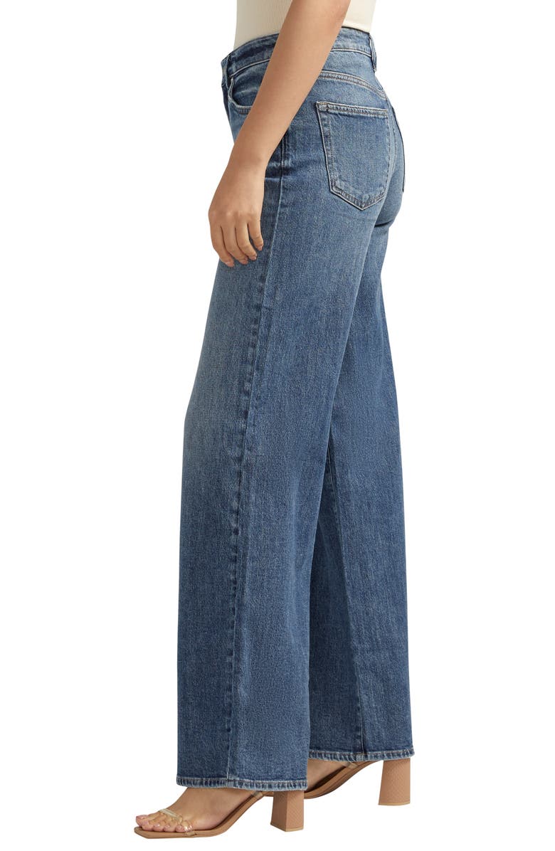 Silver Jeans Co. Isbister Wide Leg Jeans, Alternate, color, 