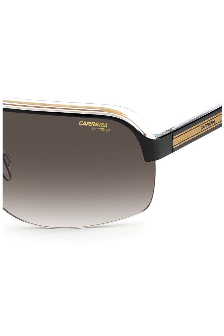 Carrera Shield Sunglasses, Alternate, color, BLACK GOLD