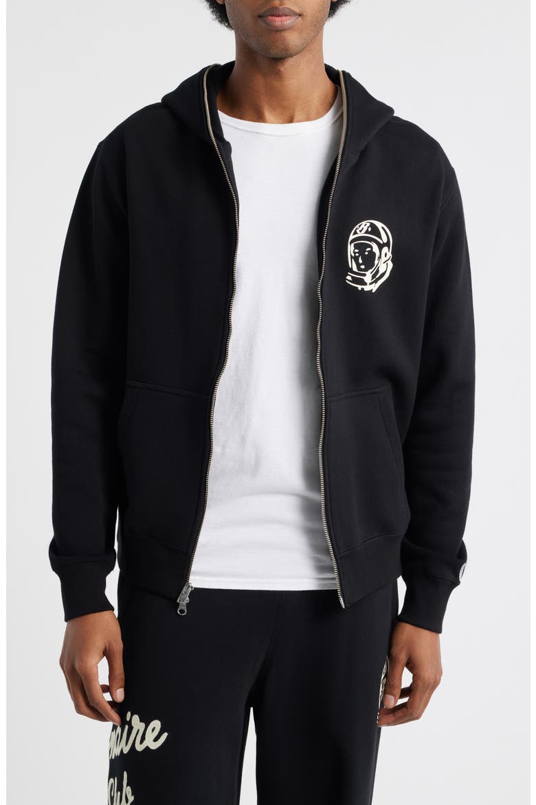 Zip Helmet Hoodie, Main, color, BLACK