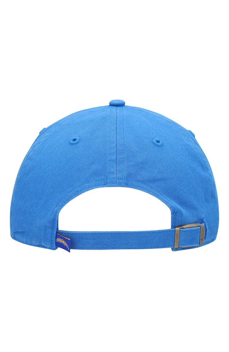 '47 Men's '47 Powder Blue Los Angeles Chargers Clean Up Primary Logo Adjustable Hat, Alternate, color, Powder Blue