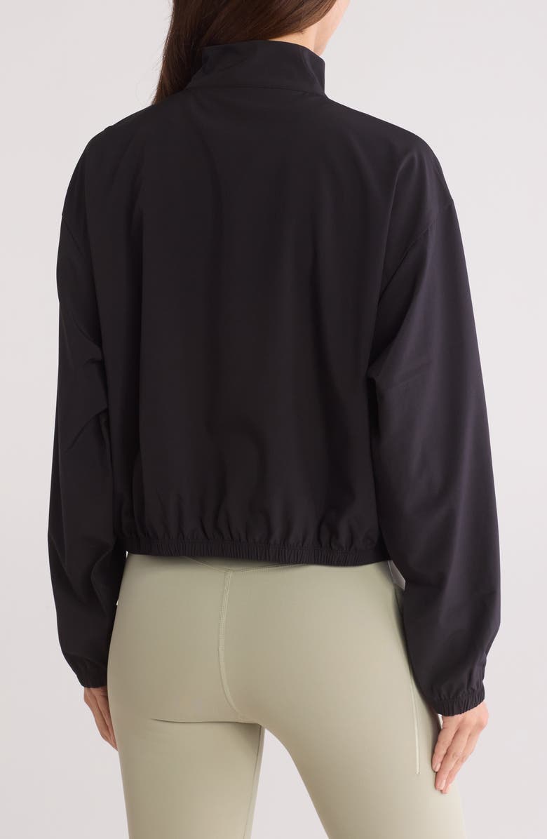 X by Gottex Zip Crop Jacket, Alternate, color,