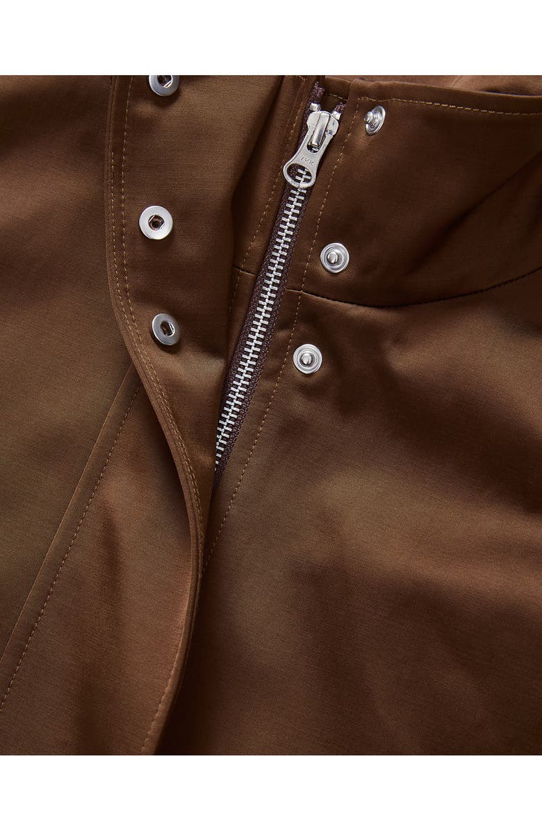 Veronica Beard Bateman Cotton Blend Jacket, Alternate, color, Walnut