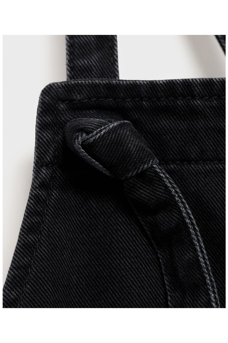 Denim Maternity Overalls, Alternate, color, BLACK DENIM
