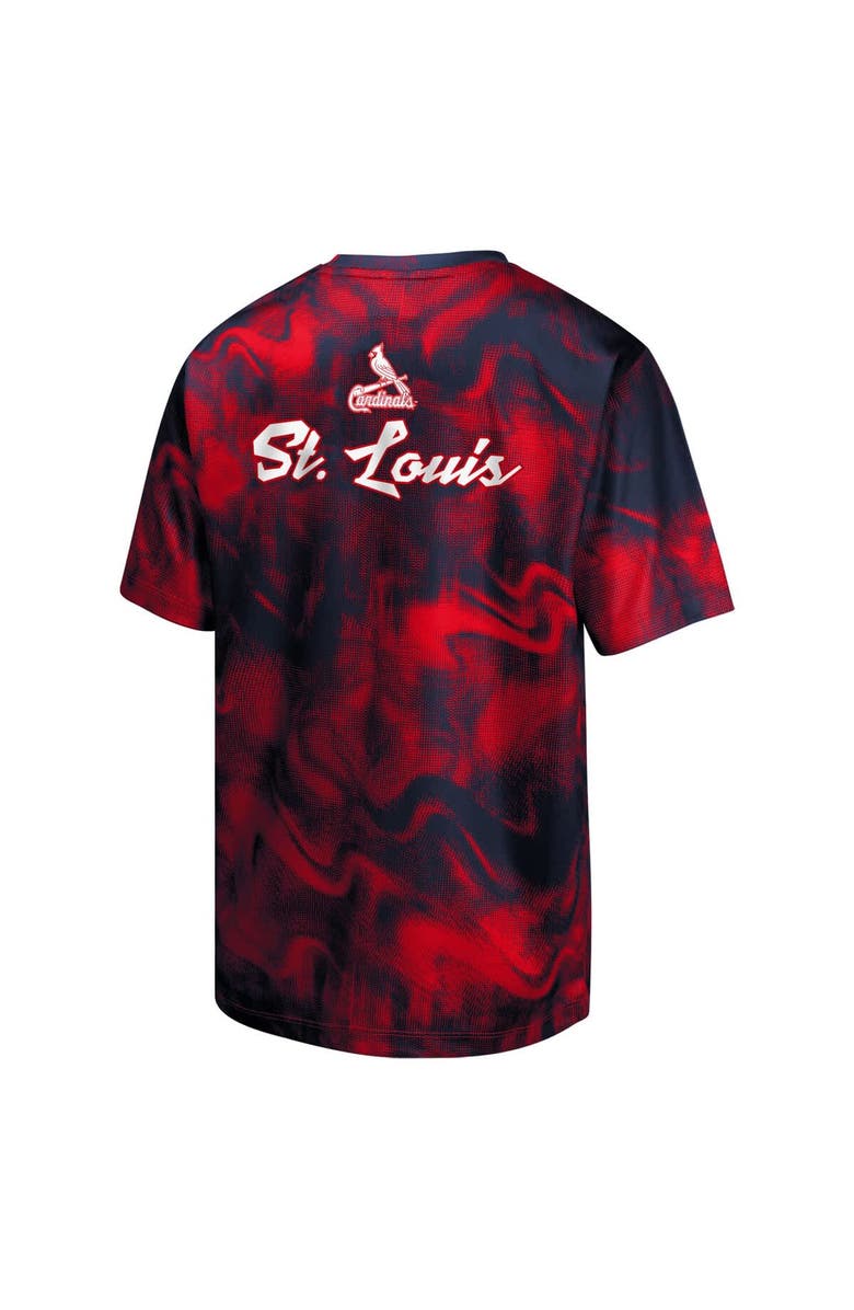 Outerstuff Youth Red/Navy St. Louis Cardinals Pinch Hitter T-Shirt, Alternate, color, 