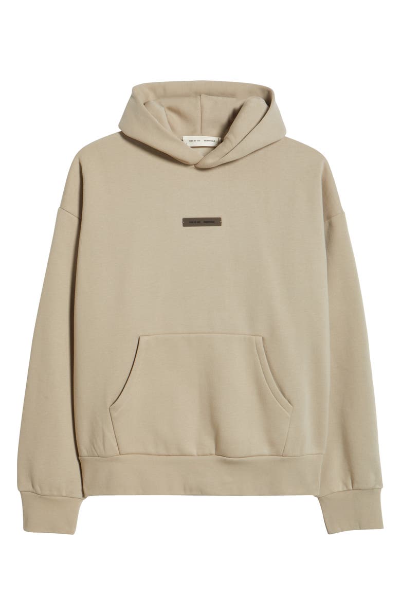 Fear of God Essentials Classic Fit Fleece Hoodie, Alternate, color, Timber